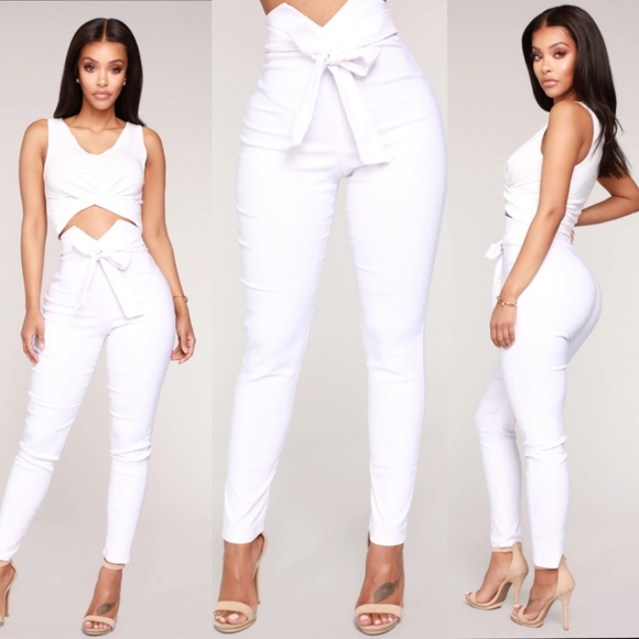 fashion nova knot your girl pants